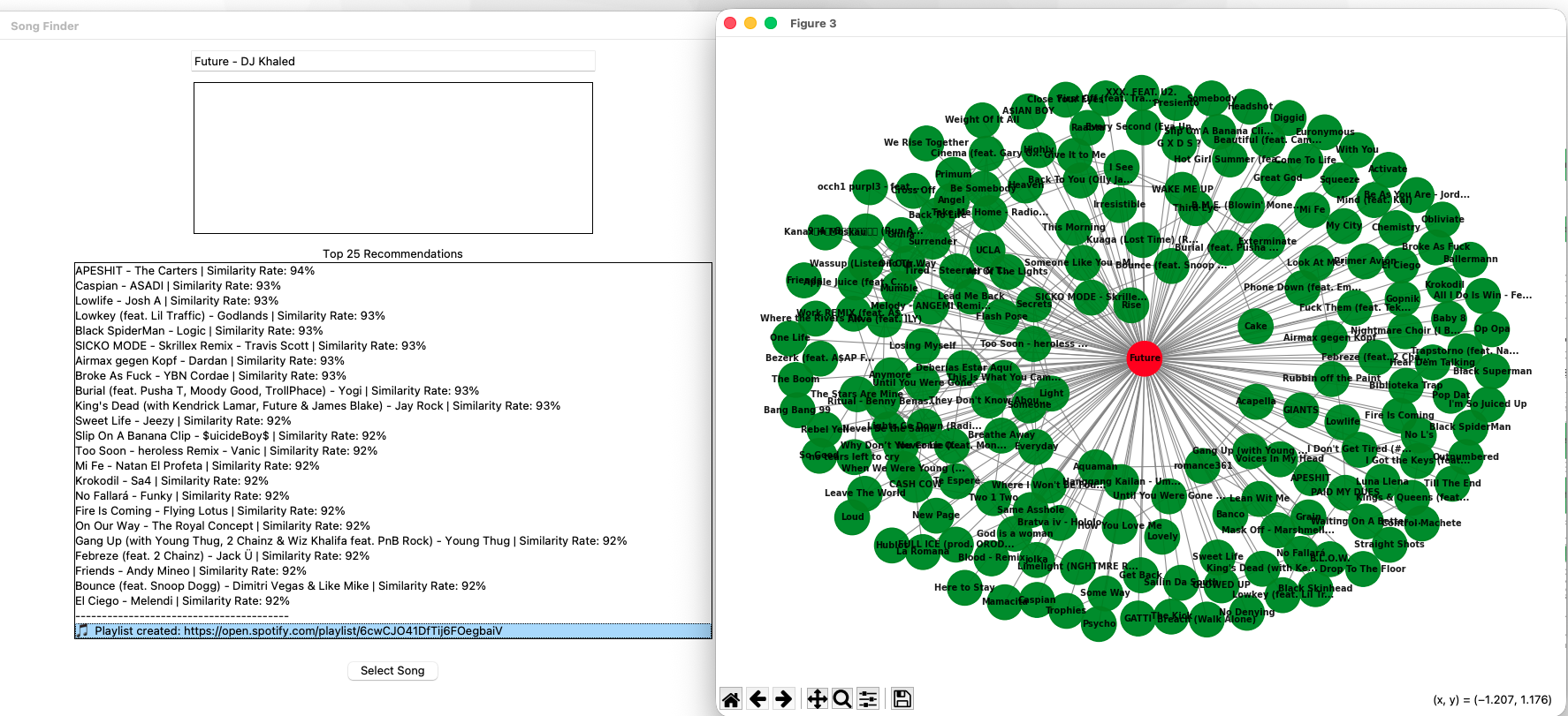 Song Similarity Checker screenshot
